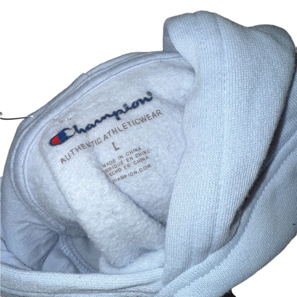 Champion Vintage 90’s Purple Ombre Hoodie - Picture 4 of 5